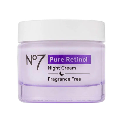 No7 front packaging showing product name and benefits for visible firming