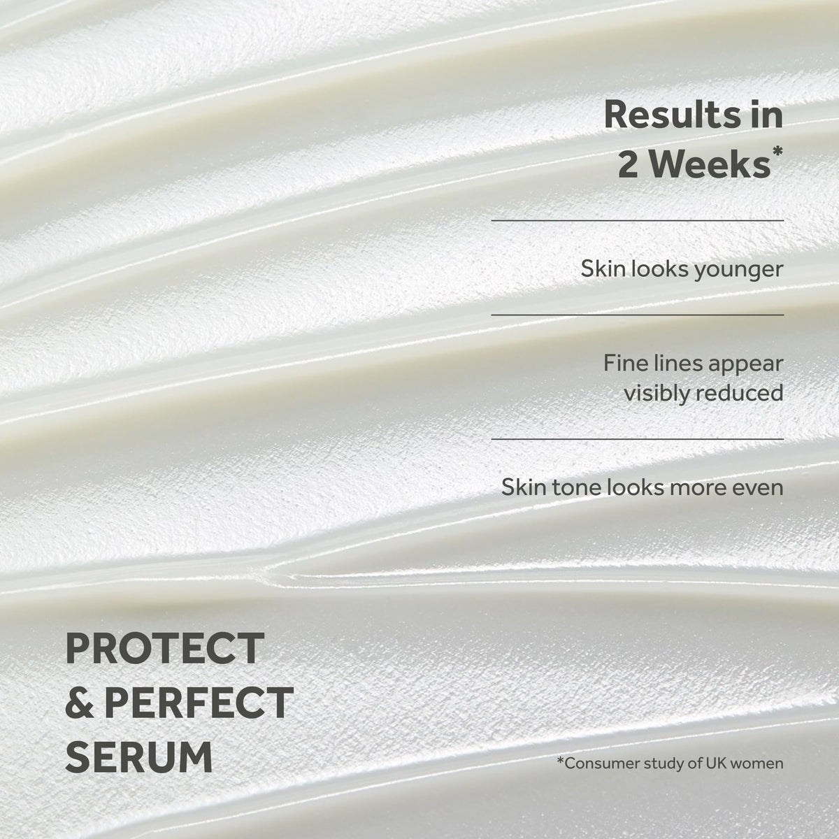 No7 serum applied to fingers demonstrating easy application and moisturization