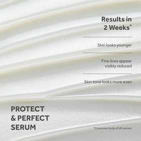 No7 serum applied to fingers demonstrating easy application and moisturization