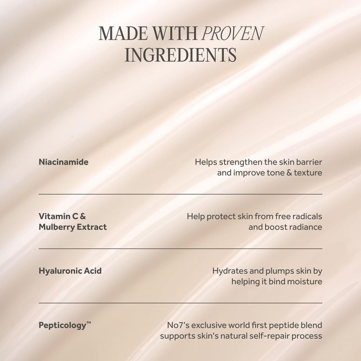 No7 size comparison on hand illustrating 1.69 fl oz scale and portability
