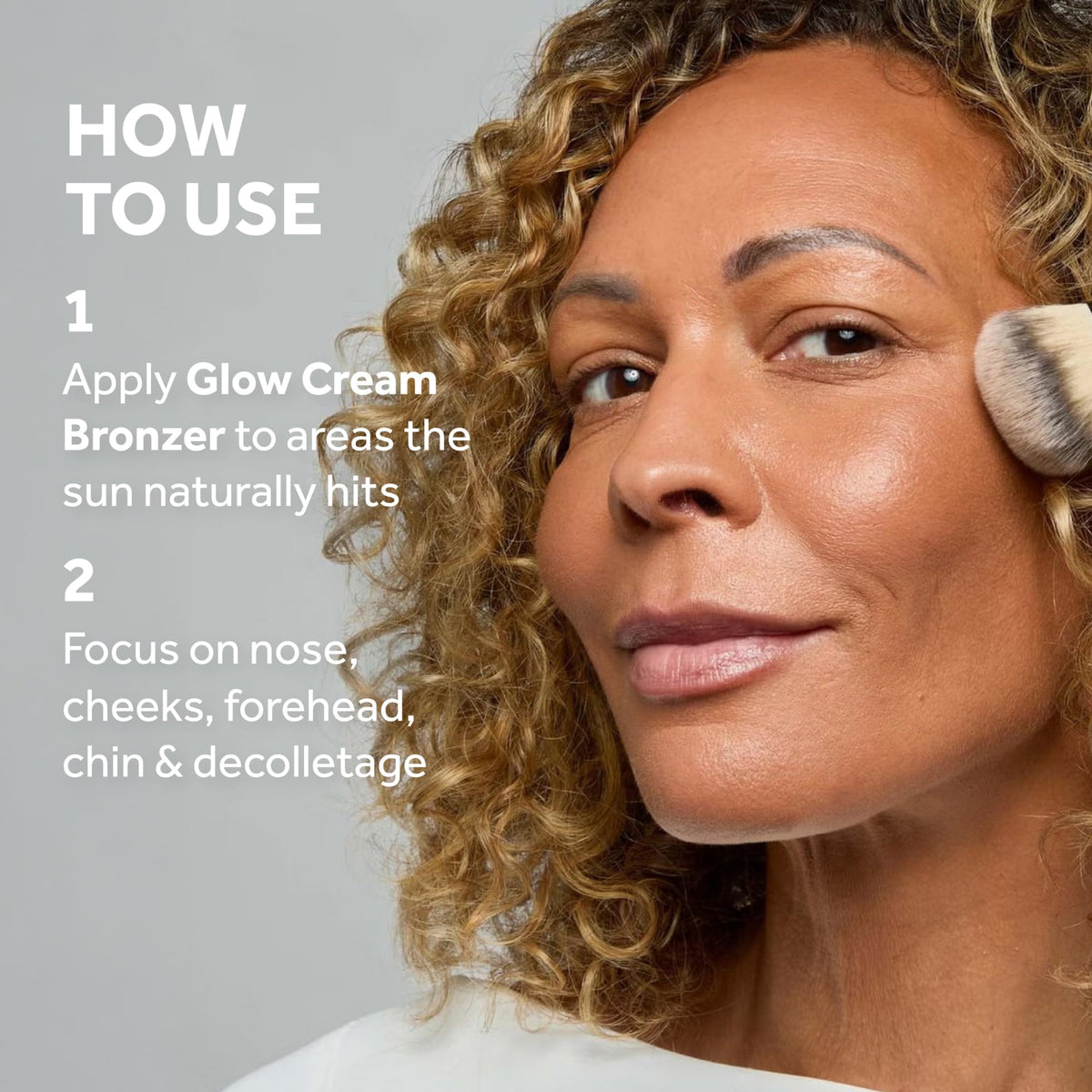 No7 applied on cheek demonstrating buildable warmth and subtle sculpting benefit