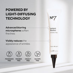 No7 texture close-up of silky formula, demonstrates lightweight blending