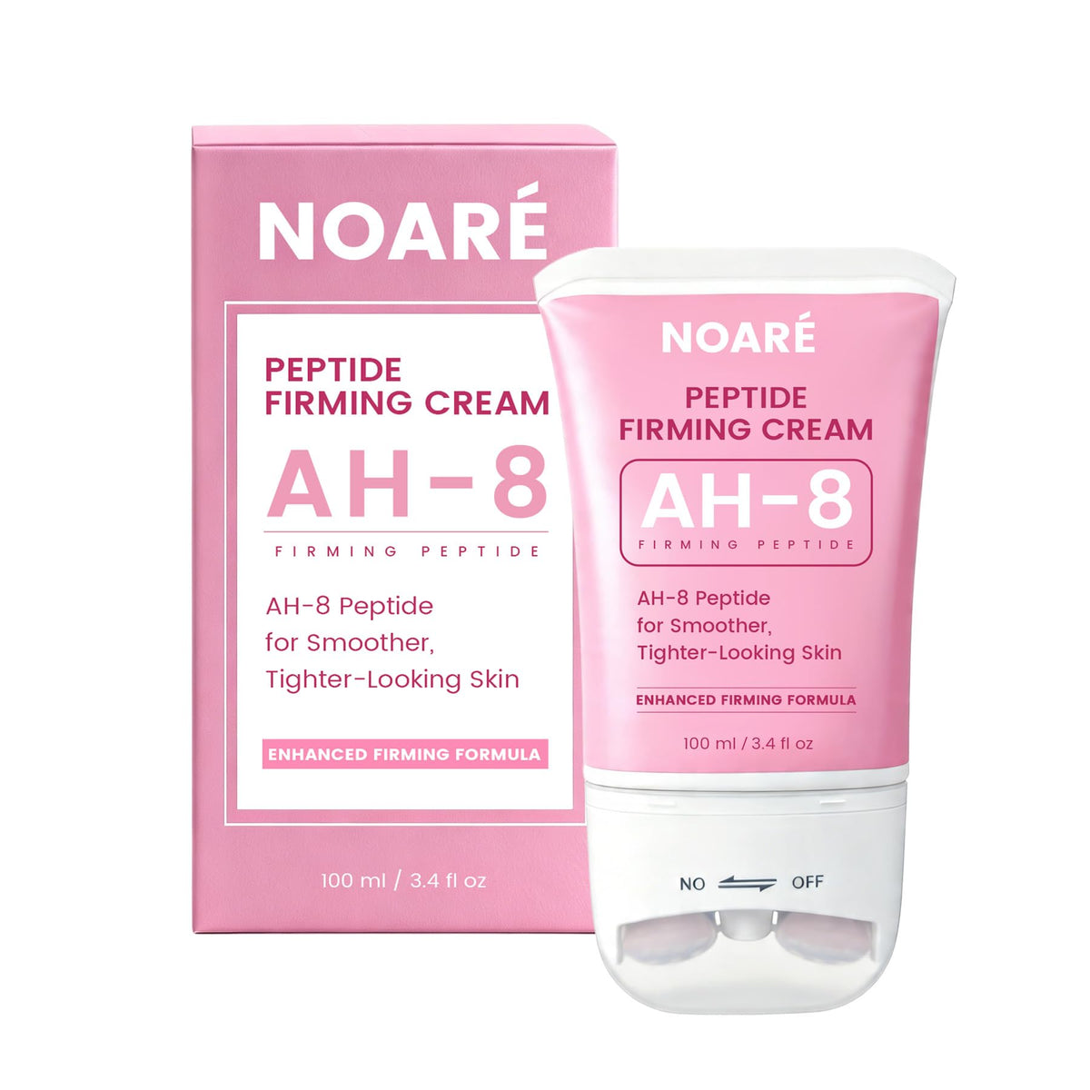 Noaré front packaging showing neck cream jar and benefits