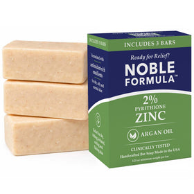 Noble Formula front packaging showing three boxed bars and product benefit