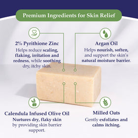 Noble Formula lather in hand demonstrating easy cleansing benefit