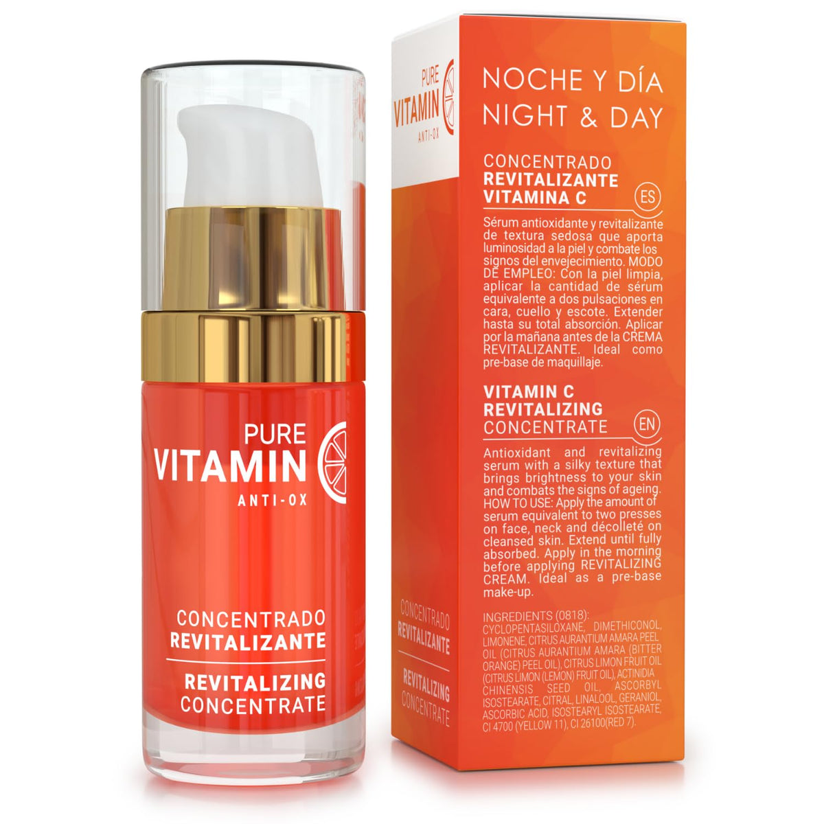 Noche Y Dia applied on hand demonstrating lightweight absorption
