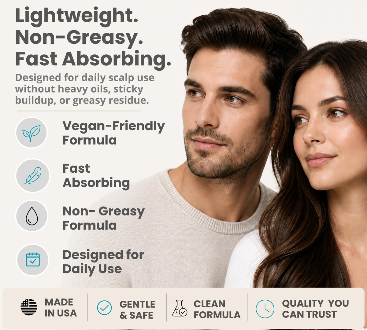 NOCTE used on beard area to support fuller beard density