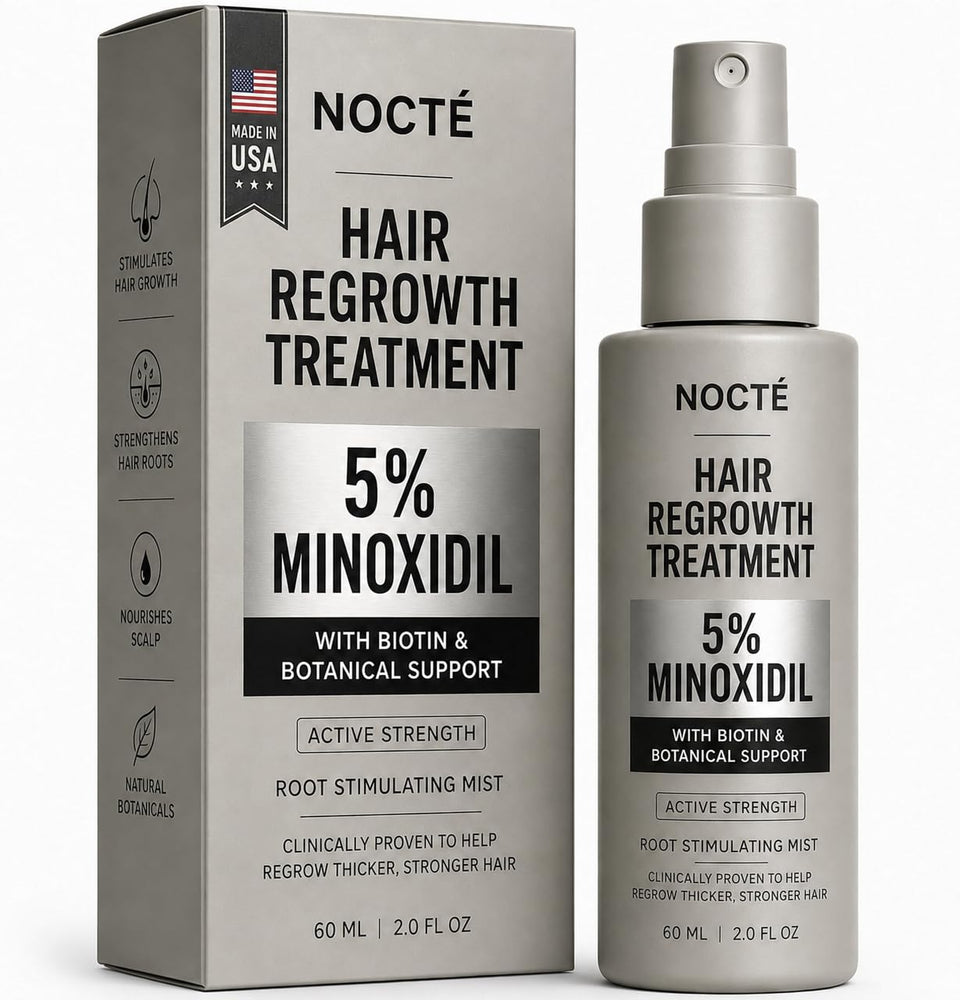 NOCTE front packaging 60ml showing product and benefits