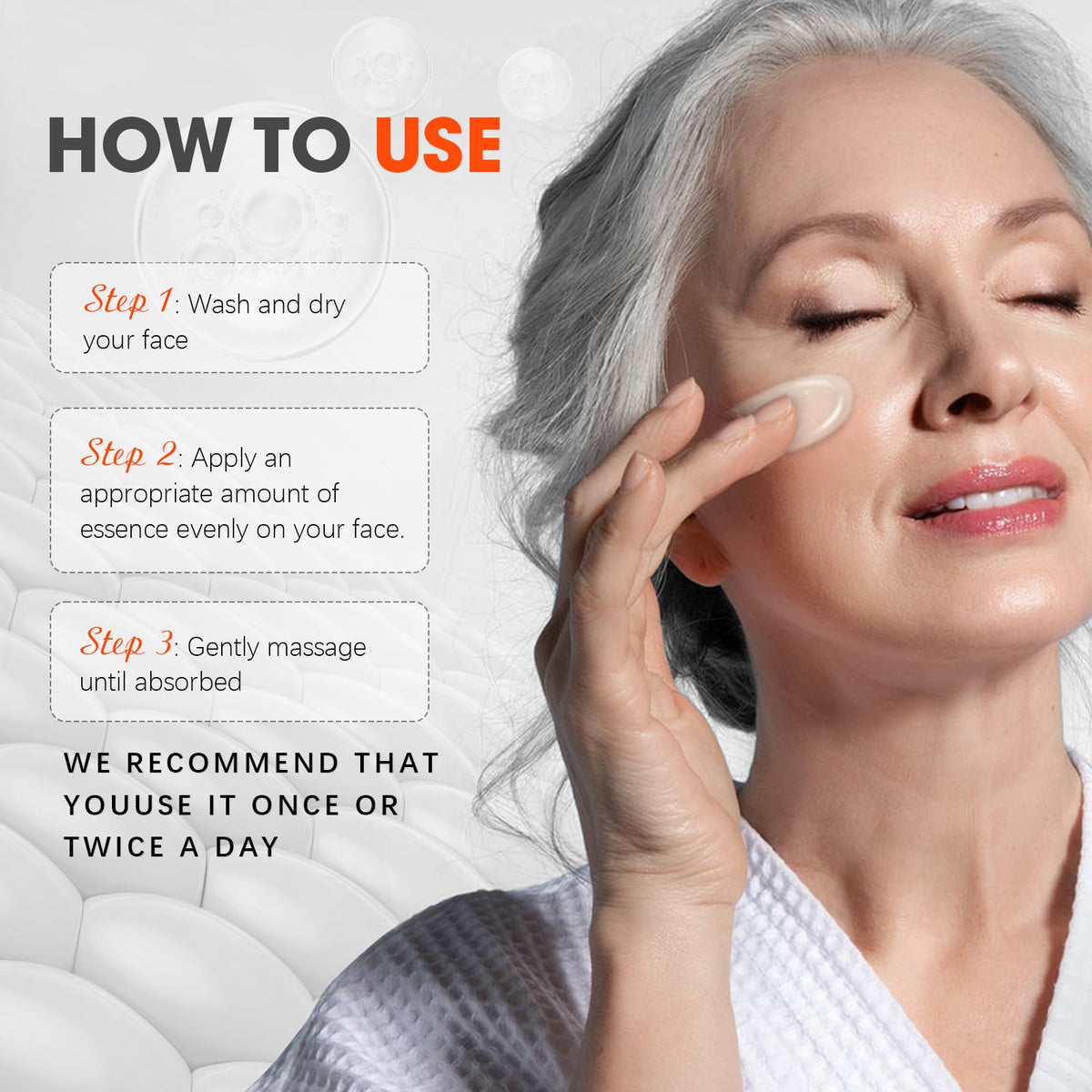 Nodfens on bathroom counter in morning routine promoting simple use