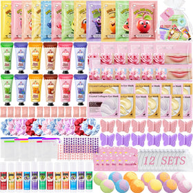 NOERLX front packaging showing the complete 156-piece spa party kit for easy hosting