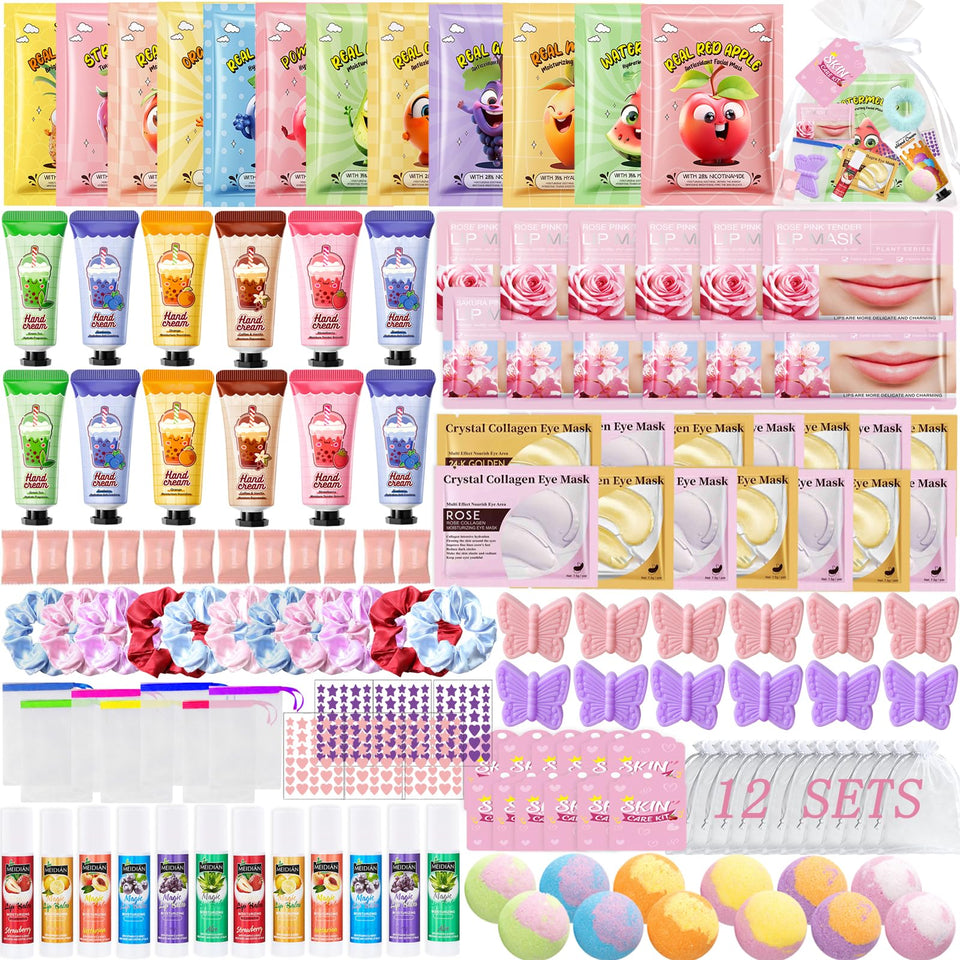 NOERLX front packaging showing the complete 156-piece spa party kit for easy hosting