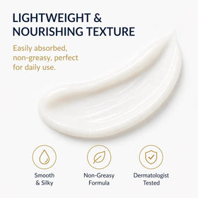 Noni Energy applying cream to hand illustrating quick absorption benefit