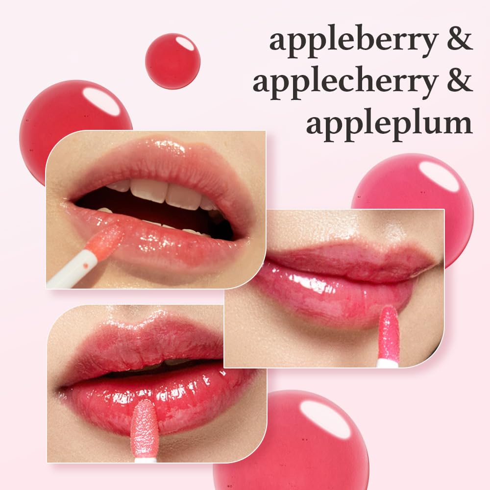 NOONI Appleberry swatch on arm revealing sheer tint and hydration benefit