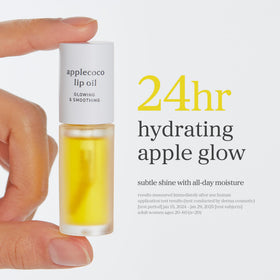 NOONI Applecoco next to ruler showing portable 0.12 fl oz size convenience