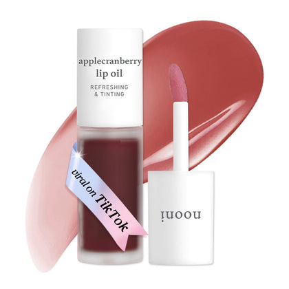 NOONI front packaging showing Applecranberry tint and compact size benefit