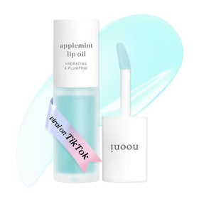 NOONI Applemint front packaging showing compact bottle and glossy finish benefit