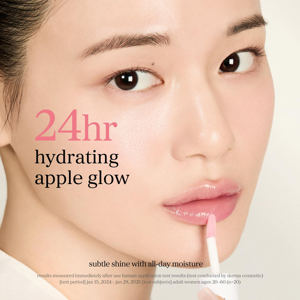 NOONI ingredients display with apple seed and raspberry visuals showing nourishing benefit