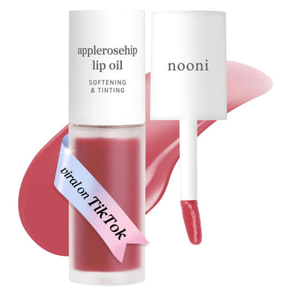 NOONI front packaging showing Applerosehip shade and compact tube benefit