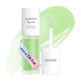 NOONI front packaging showing sleek tube and Appletea tint benefit