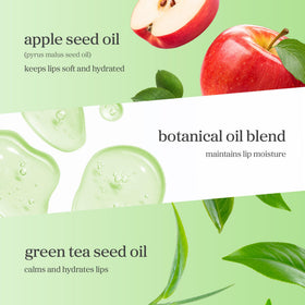 NOONI apple seed and raspberry ingredients emphasizing nourishing benefits
