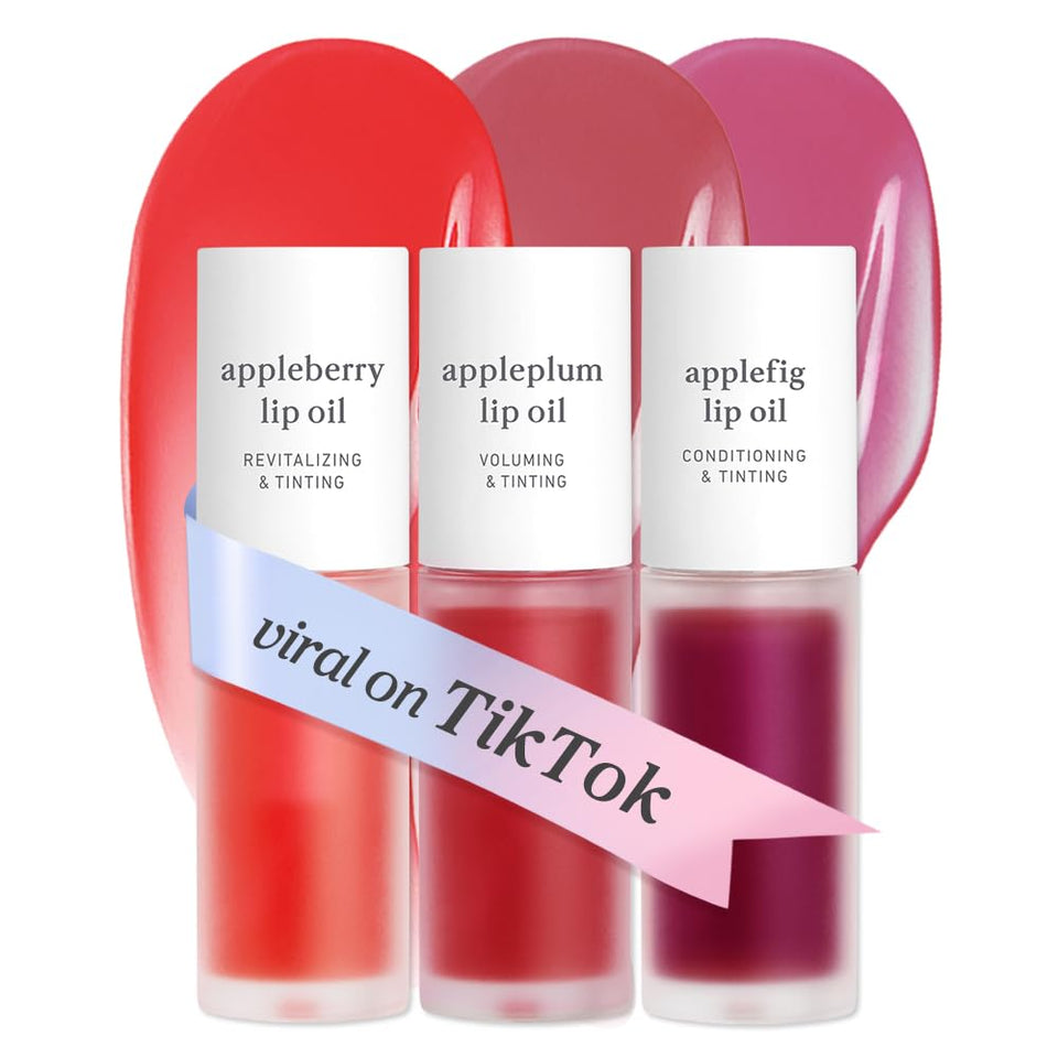 NOONI front packaging showing three gloss tubes and shade labels for easy selection