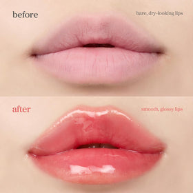 NOONI on lips Appleberry shade demonstrating tint and natural plump benefit