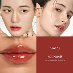 NOONI texture swatch on hand showing smooth hydration and shine