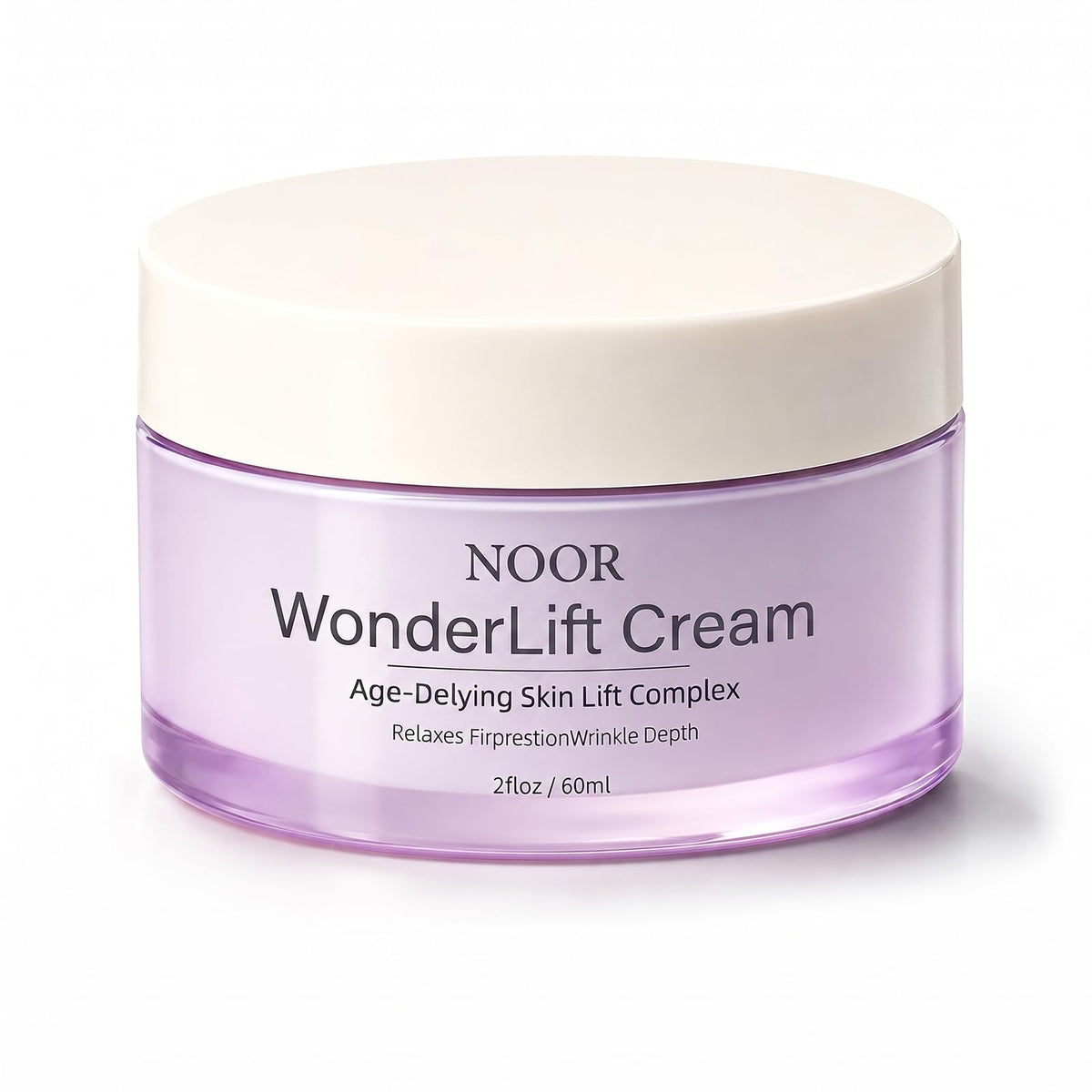 Noor Wonderlift front packaging showing jar and clean design, conveys quality