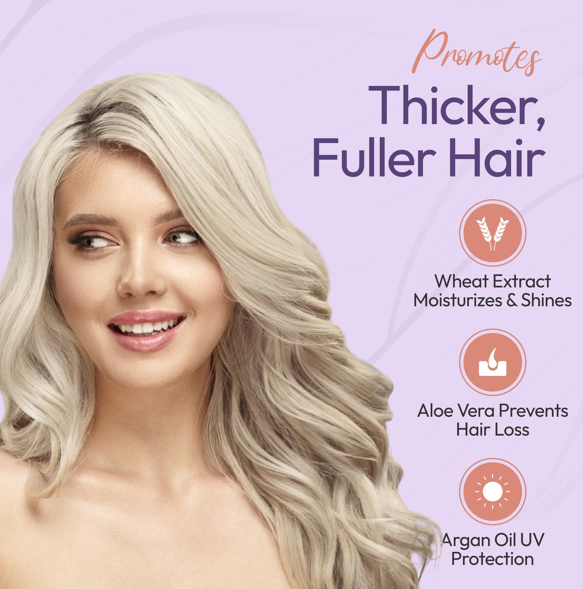 Nora Ross shampoo in-shower application showing easy scalp cleansing benefit