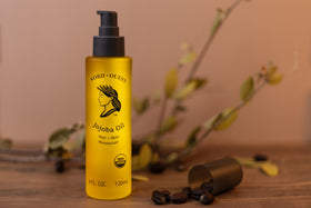 Nord-Ouest jojoba oil on nails and skin showing hydrated cuticles and softness