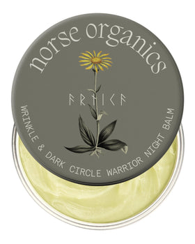 Norse Organics jar front view showing product and brand for confident application