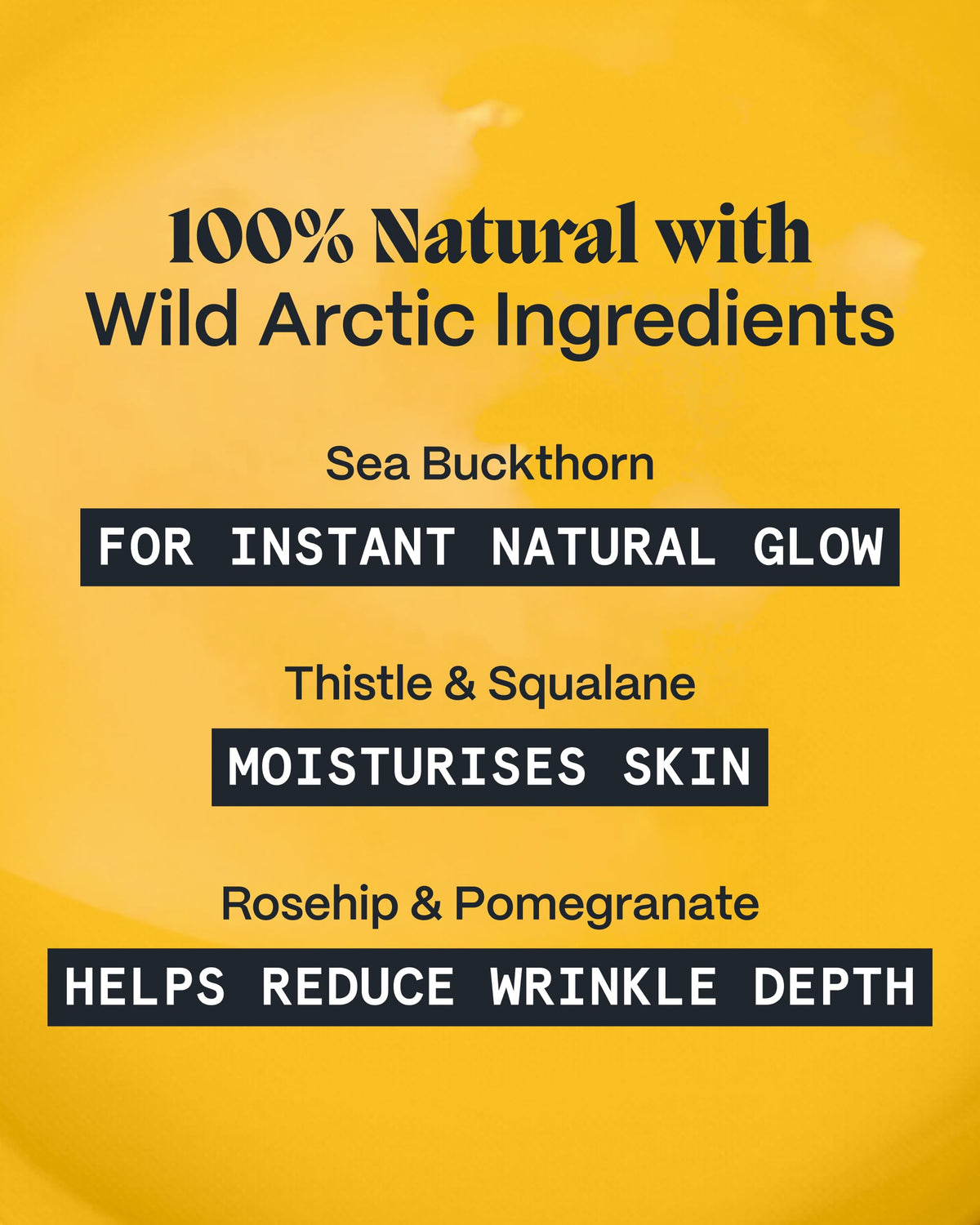 Norse Organics next to common items for clear 1 oz size reference and portability