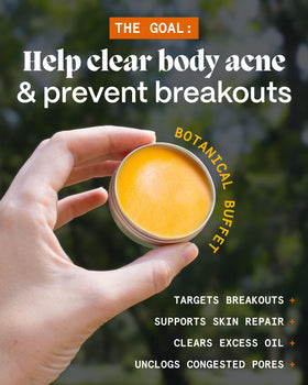 Norse Organics balm texture close-up melting for easy absorption benefit