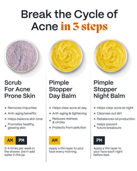 Norse Organics day balm texture spread demonstrating non-greasy absorbtion and instant glow benefit