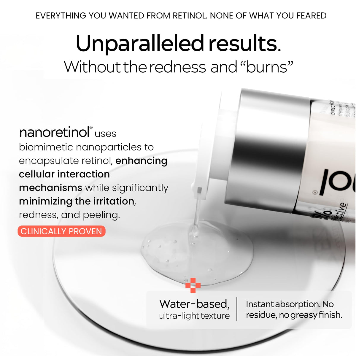 North Biomedical before and after scale comparison showing firmer skin