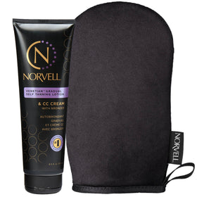Norvell bottle front label showing product name and size for clear identification