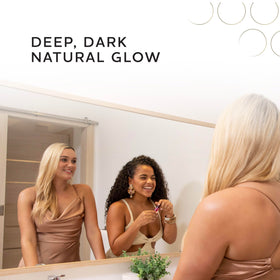 Norvell Double Dark ingredients panel readable to confirm no synthetic fragrances benefit