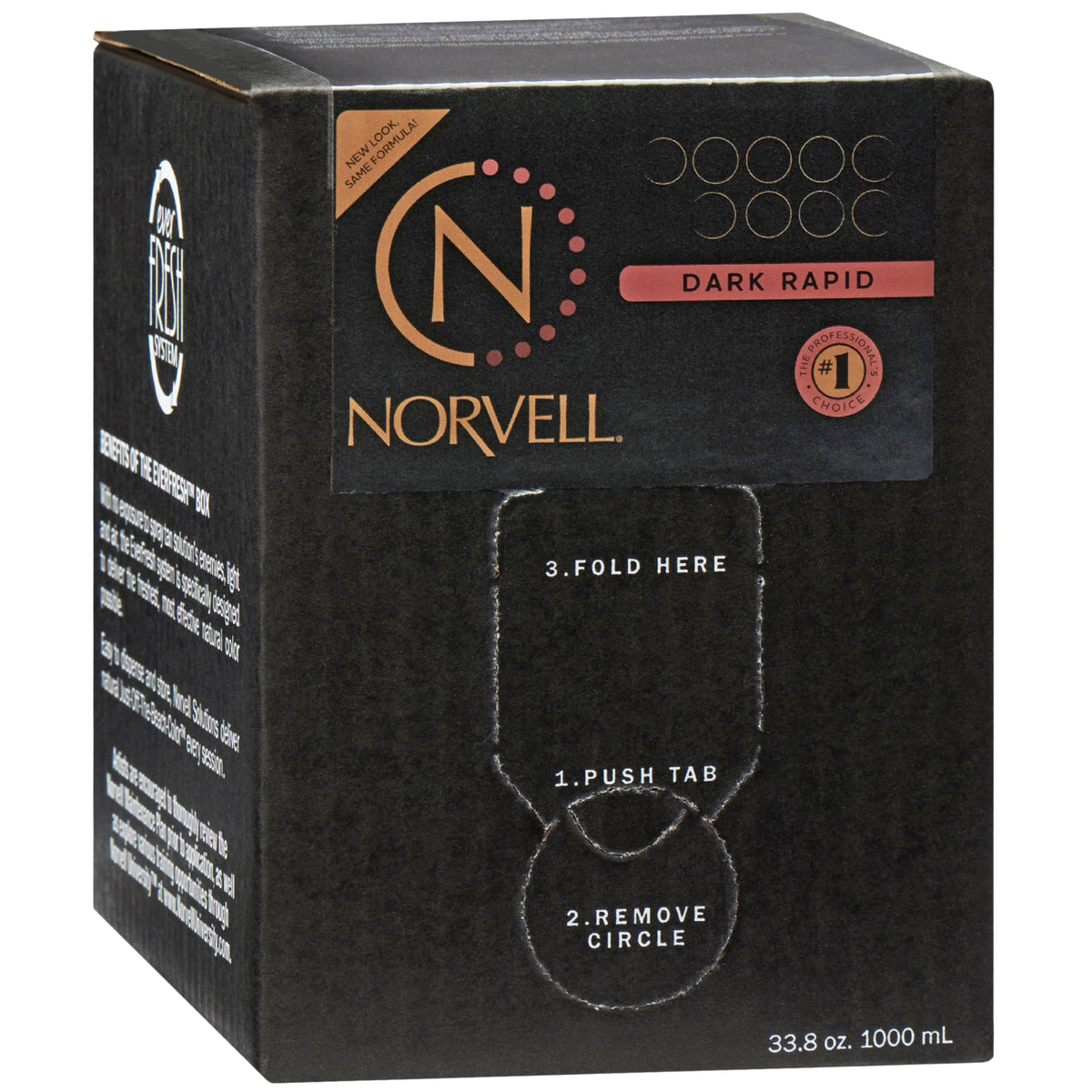 Norvell front packaging showing 1L bottle and product name for professional use