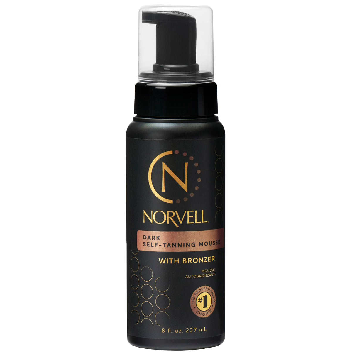 Norvell bottle front packaging showing clear branding and benefit