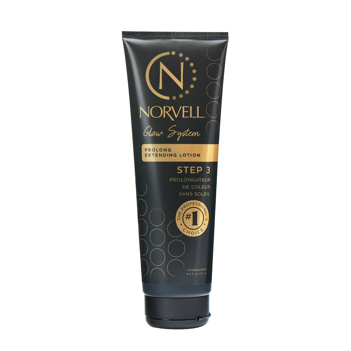 Norvell Prolong front packaging showing bottle and branding benefits