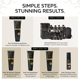 Norvell hand showing palm wash tip to prevent staining benefit