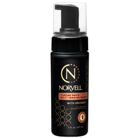 Norvell Tuscan mousse front packaging showing product and coconut scent benefit