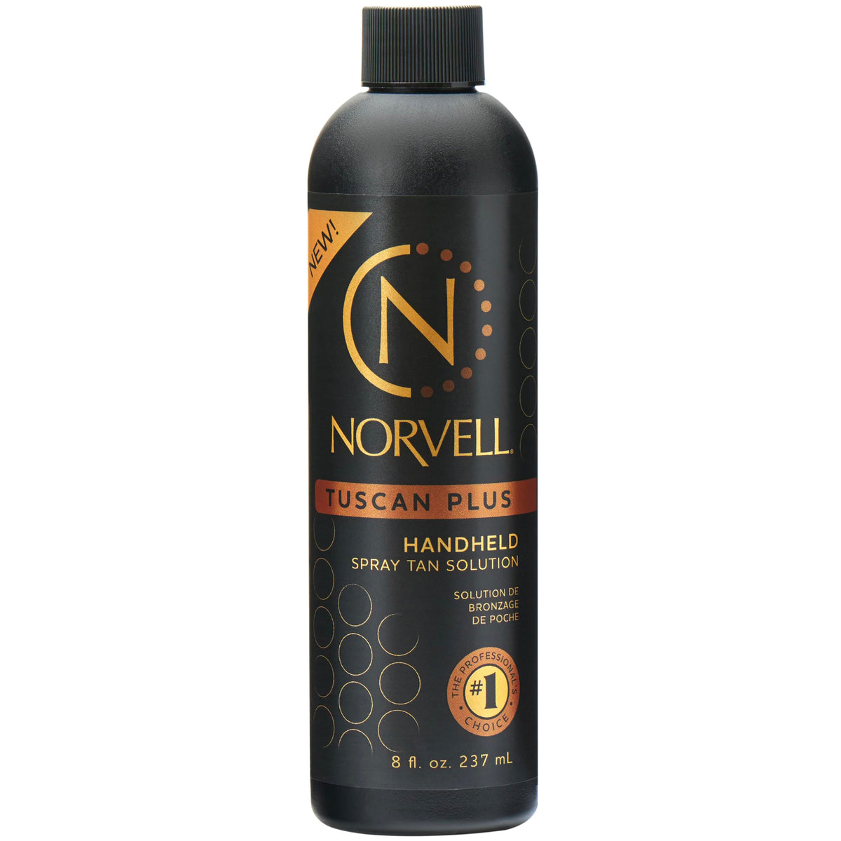 Norvell Tuscan Plus front label showing product and color benefits