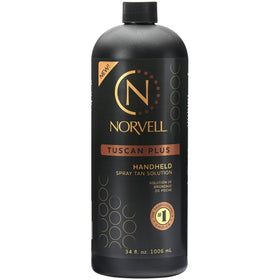 Norvell front packaging showing bottle and brand, professional convenience