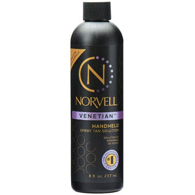 Norvell Venetian front packaging showing professional tan solution benefit