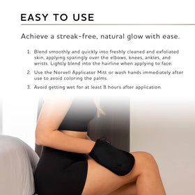 Norvell mousse on bathroom counter lifestyle scene for everyday tanning routine