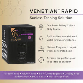 Norvell close-up pouring solution to show smooth texture and easy flow