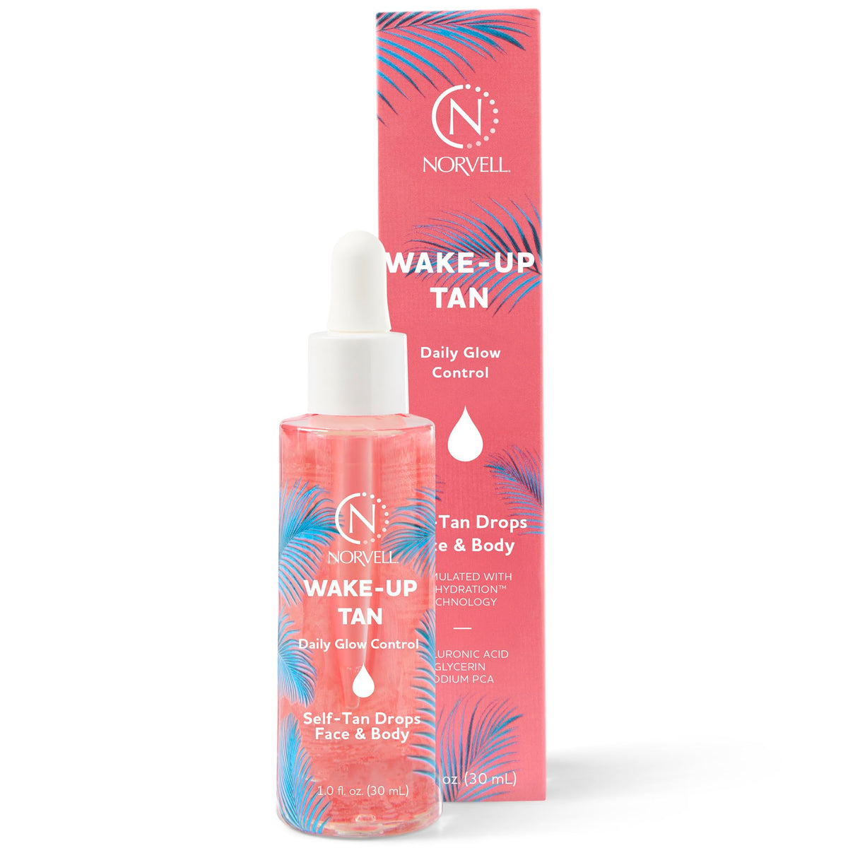 Norvell bottle front packaging showing product and brand benefits