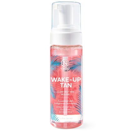 Norvell front packaging showing compact travel self-tanner for convenience
