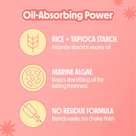 Not Your Mother's model applying powder at roots for instant oil absorption